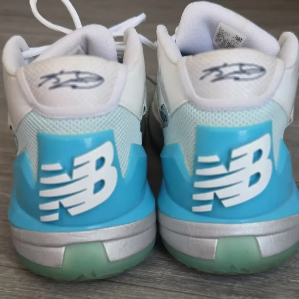 Mens US 13D New Balance x Kawhi Leonard 'Snowman' Sneakers BBKLSTO1